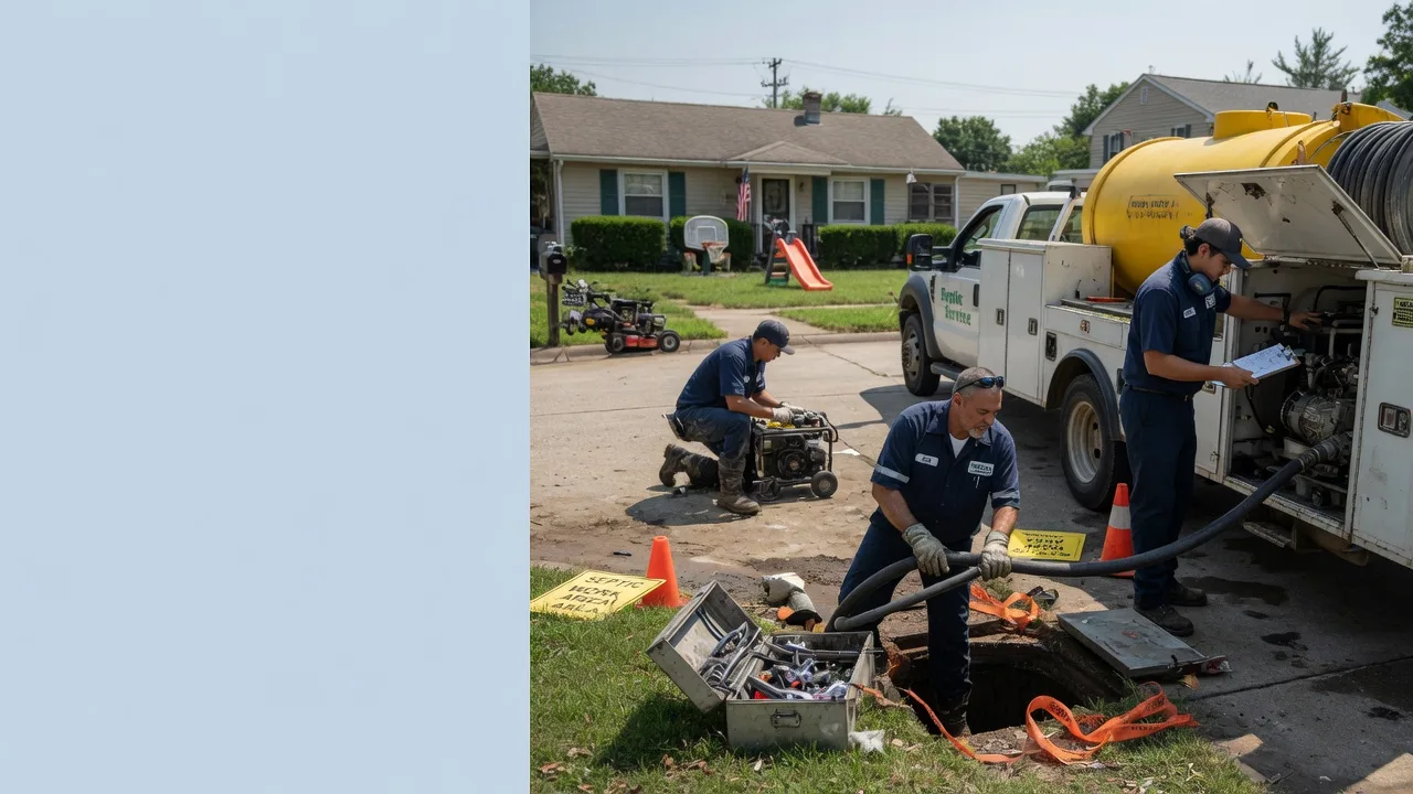 Septic Tank Pumping in Newark, TX near me